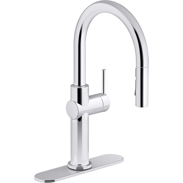 Kohler Crue Single Handle Kitchen Faucet & Reviews Wayfair